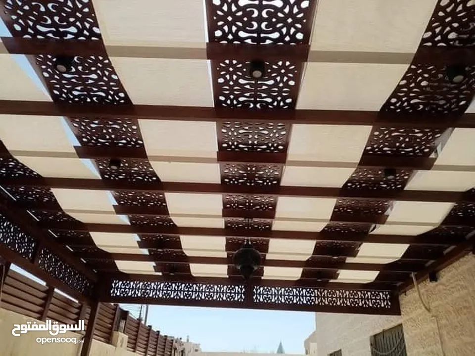 الاسطورة لكافة أعمال القرميد والحدادة وديكور والابرقولات وكرميد