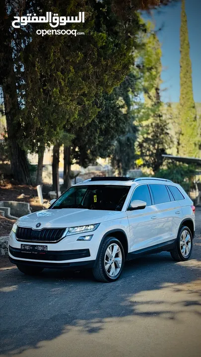 Skoda Kodiak   190 hp  4x4 AWD فحص نخب  إمكانية البيع دفعة وشيكات.
