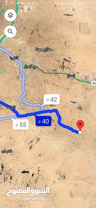 للبيع ارض 11 دونم زراعي في الزباره الموقر