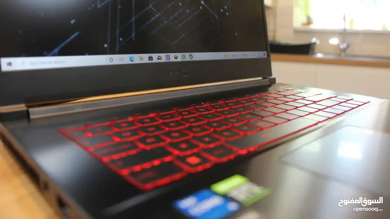 MSI Thin Gaming Core i5-11400H 11th Gen - GTX1650 4G 16GB 3200MHZ DDR4 RAM 512 GB SSD Windows 11