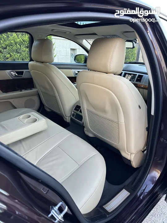 JAGUAR XF 2014 Full option وارد الوكالة / صيانة الوكالة قاطعة مسافة 100 الف كم