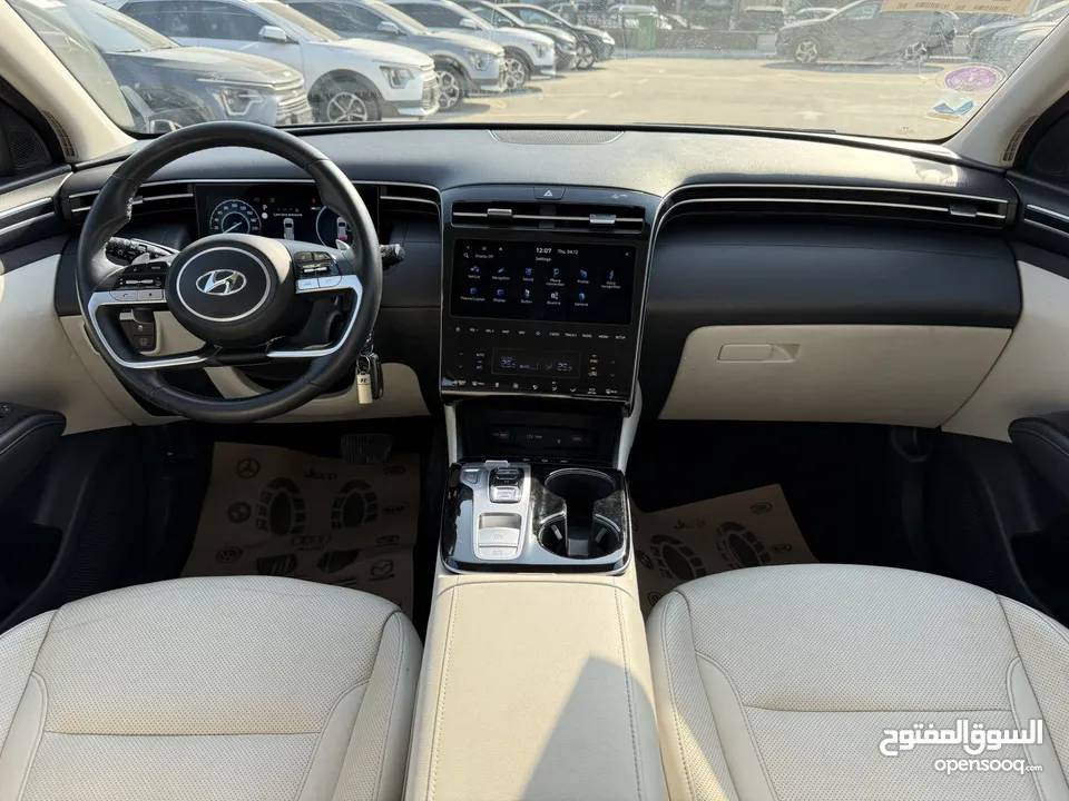 هونداي توسان ترخيص 2022 محرك 1600 هايبرد جير أوتوماتيك 240 حصان