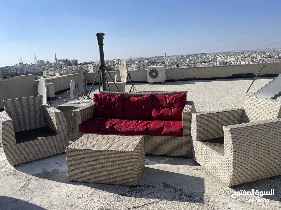 طقم راتان للبيع للحديقه   garden seats