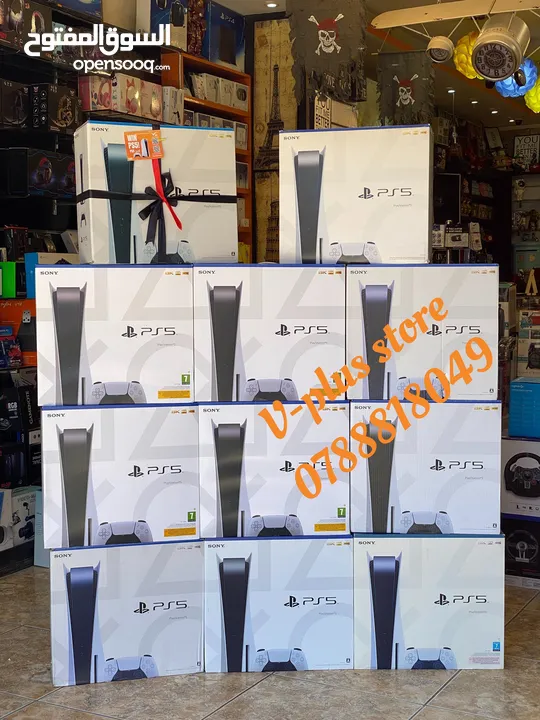 عروض على اجهزة البلايستيشن فور PS4FAT &Ps4 SLIM& & ps5 & ps3 افضل العروض والأسعار في المملكة