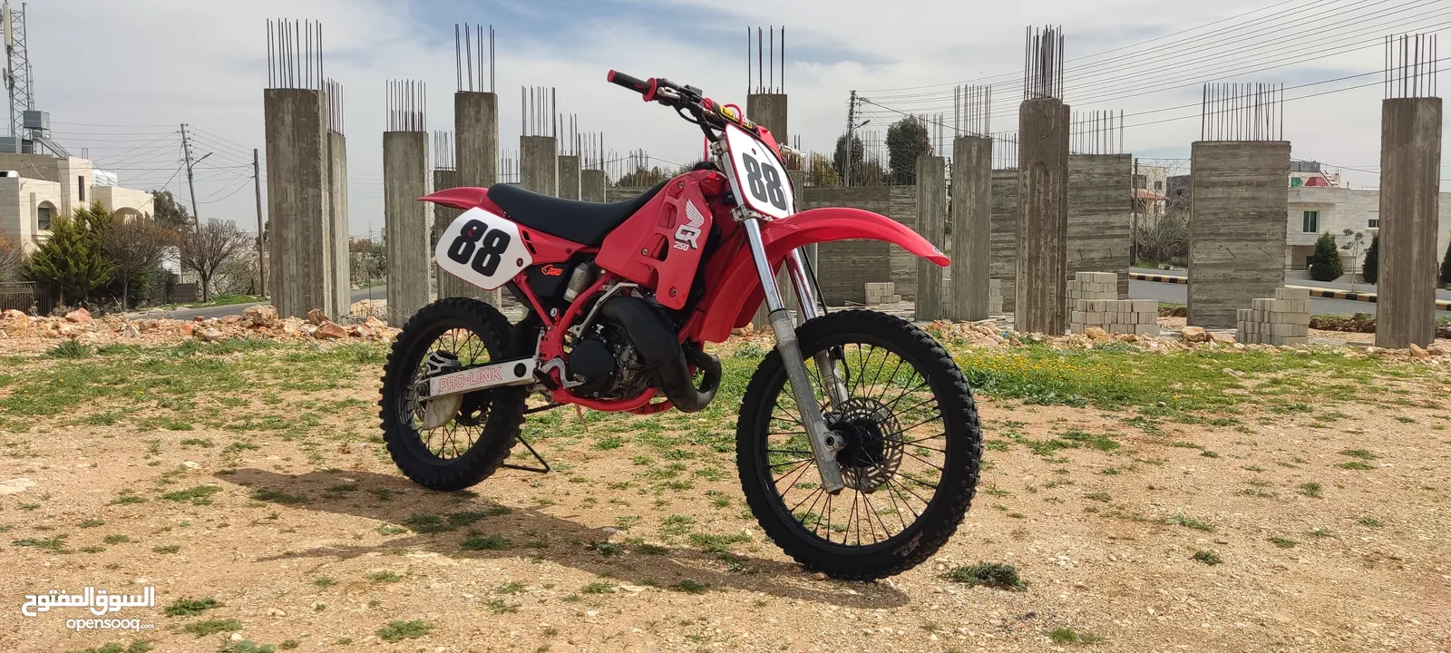honda cr250r   موديل 1988
