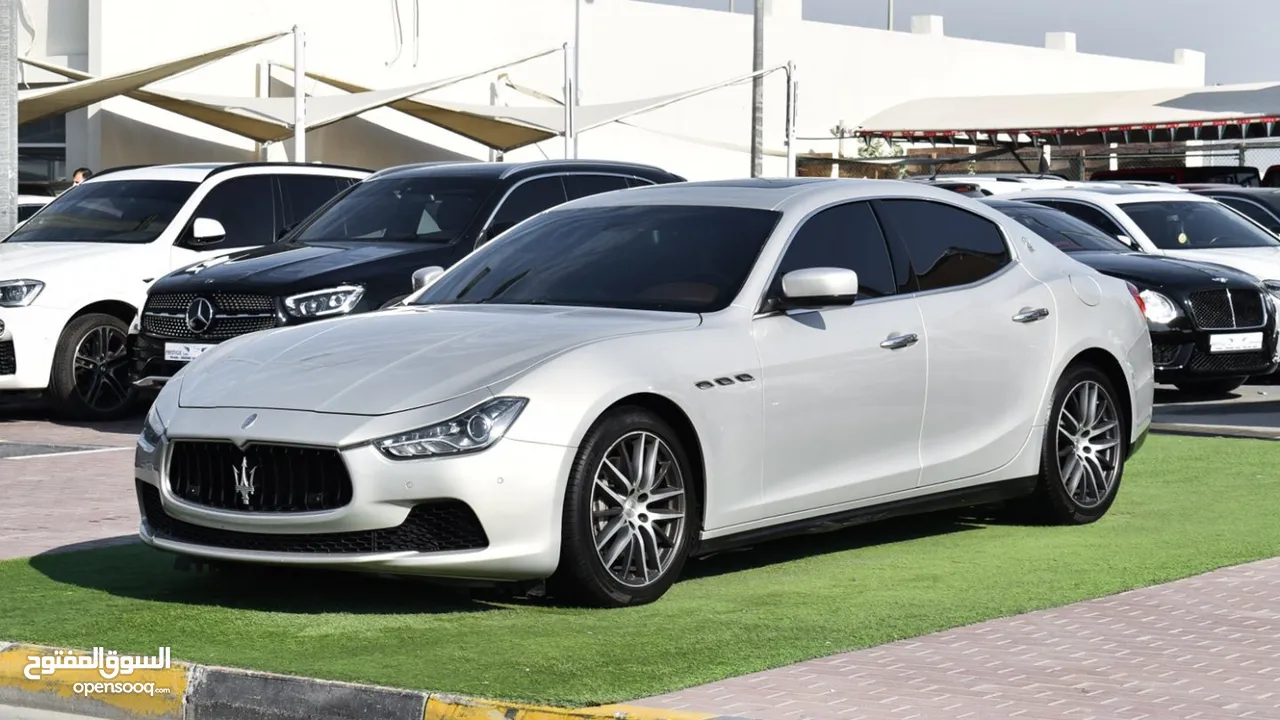 Maserati Ghibli 2014 Model - GCC - Sunroof