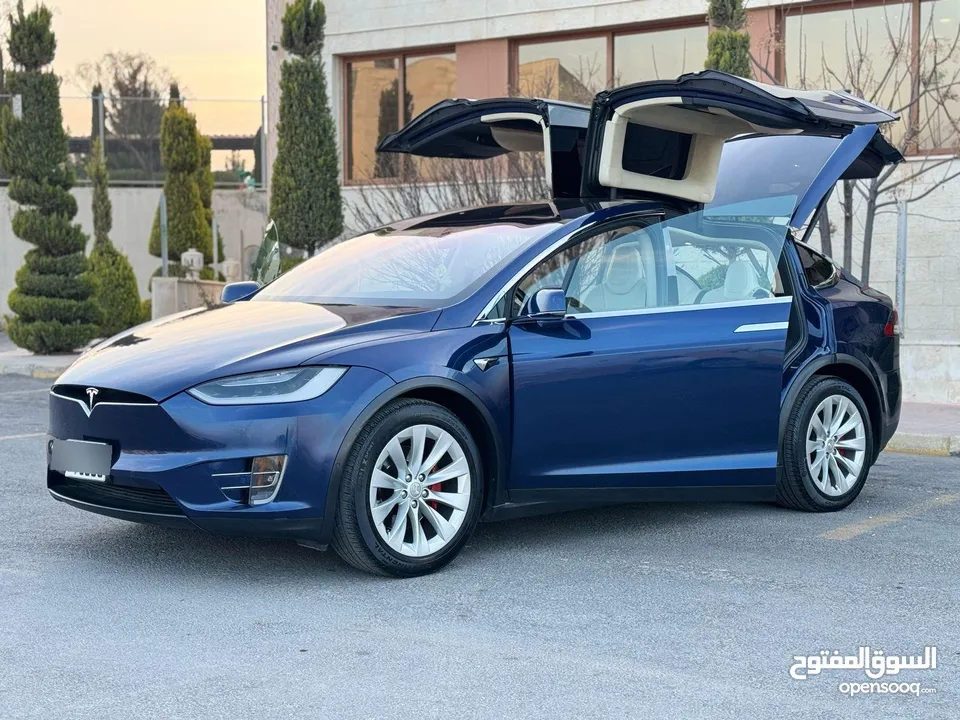 Tesla MODEL X 100D 2018  - ‎ على السعر القديم