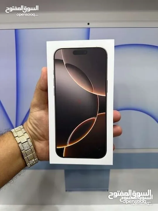 ايفون 16 بروماكس جديد(256GB) الشرق الأوسط بسعر مميز