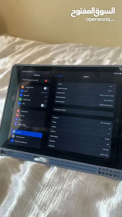 iPad Pro 2019 original screen but damaged small damages