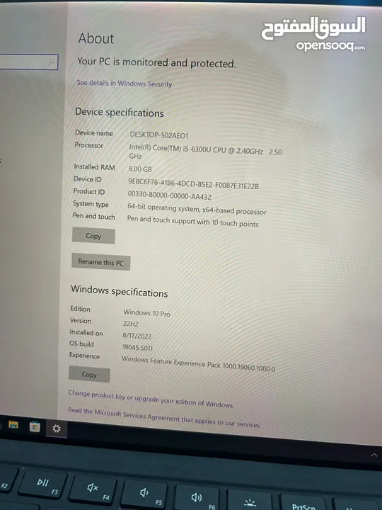 Microsoft Surface Pro 4 Laptop in good condition لابتوب مايكروسوفت سيرفس برو 4