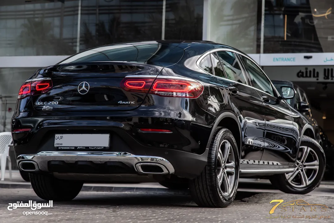 Mercedes Glc200 Mild hybrid 2020 4matic Coupe    السيارة وارد المانيا و قطعت مسافة 82000 كم فقط