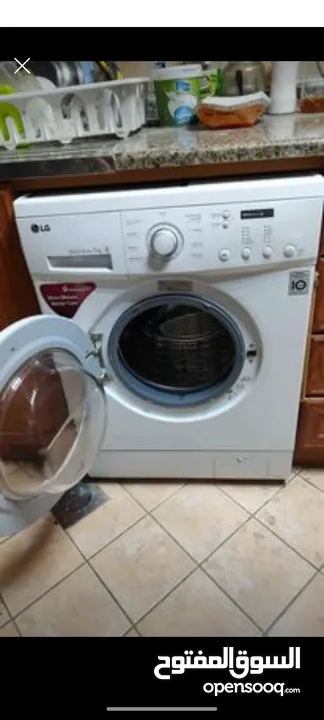 Super quality LG automatic washing machine, 7kg غسالة اوتوماتيك ال جي