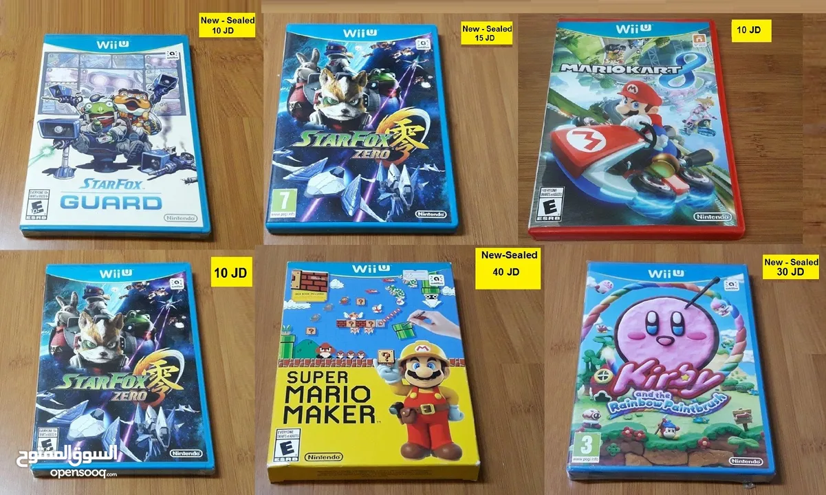 العاب نانينتدو  Switch wii wii u psp ps1 ps 2 ps vita N64