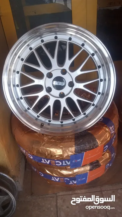 جنط BBS خمس براغي ابعيد