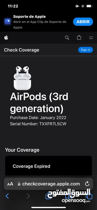 للبيع AirPods 3 السعر نهائى