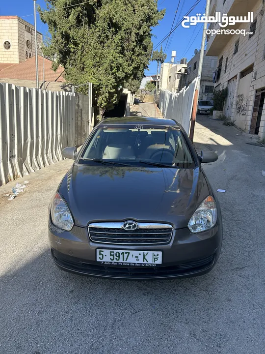 هيونداي اكسنت 2009 في حاله ممتازه .