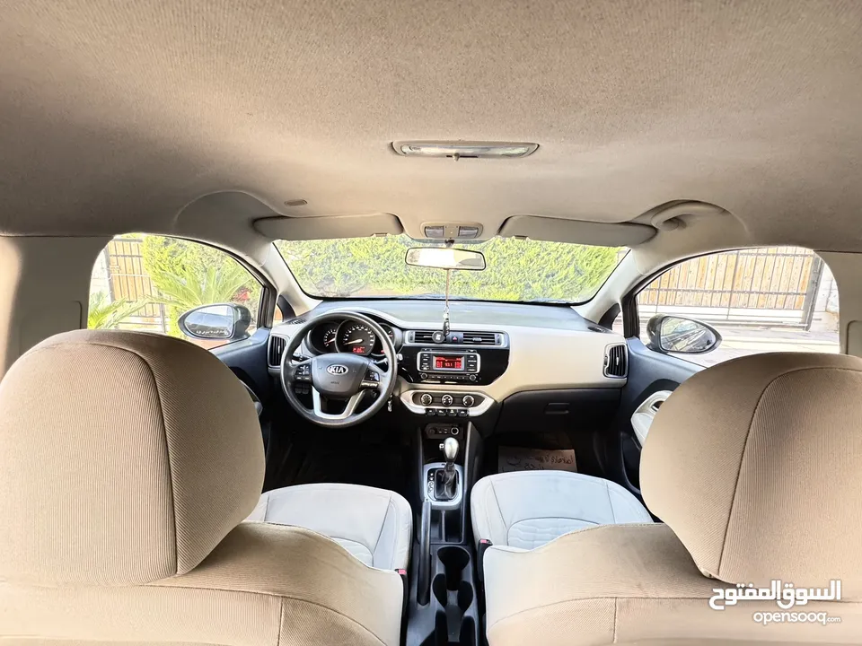 كيا ريو kia rio جيد 7 موديل 2016