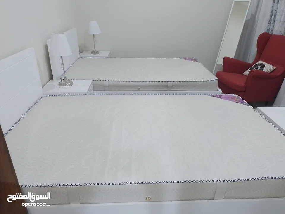 Fully furnished room available from  Mansura Near metro station  for Single Persons with living area