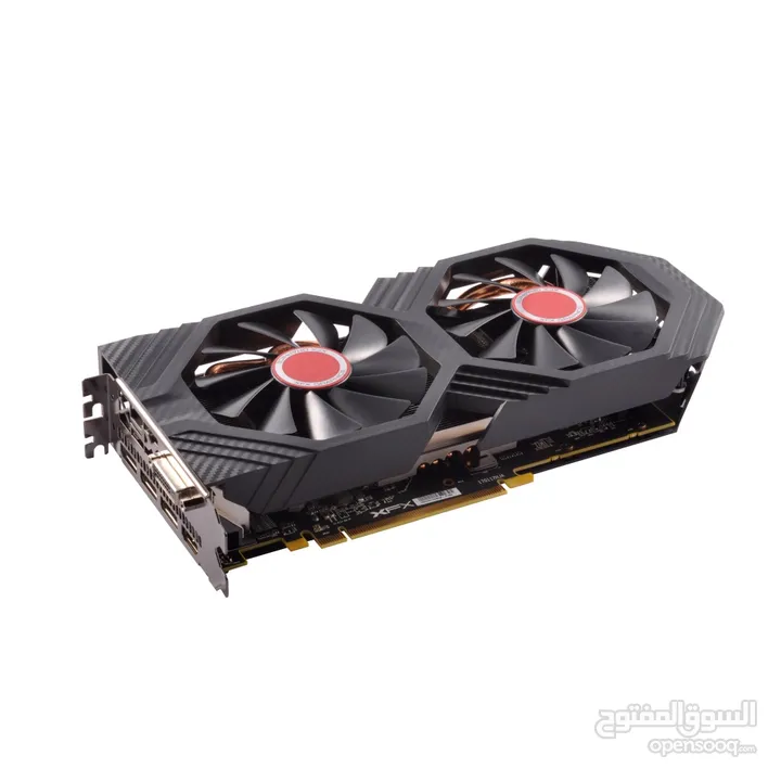 كرت شاشة RX 580 8GB بحالة ممتازة – أداء عالي للألعاب والتصميم