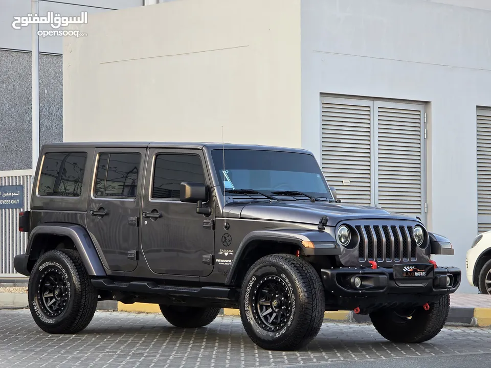 JEEP WRANGLER SAHARA 2016 GCC // 2KEYS // ORGINAL PAINT // PERFECT CONDITION //