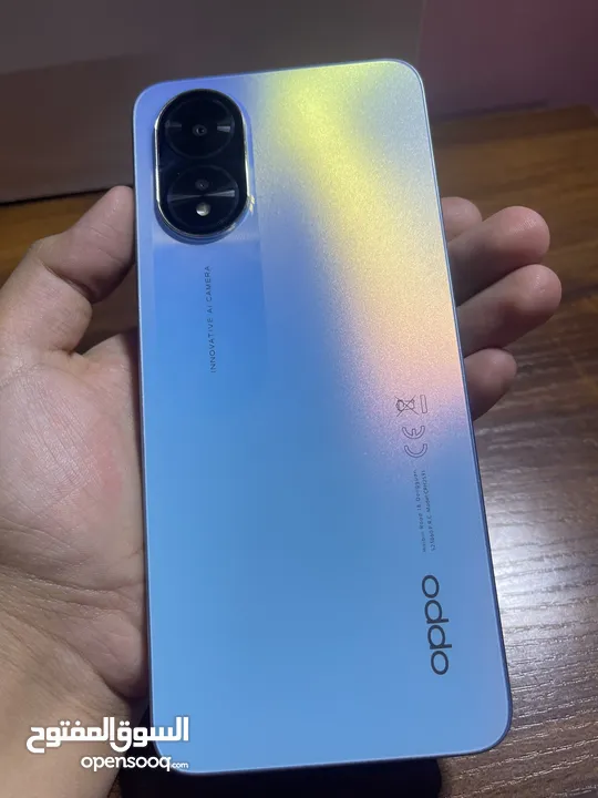 oppo a18 مستعمل شهر نظافة ٪100