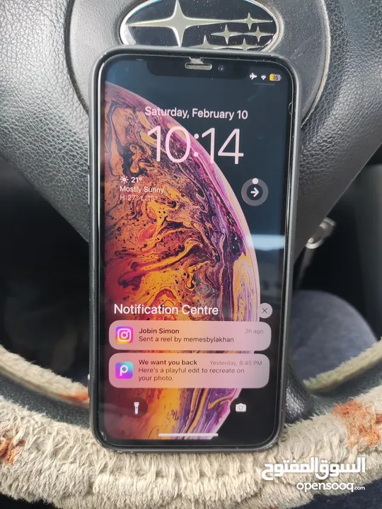 iPhone XS in excellent condition.