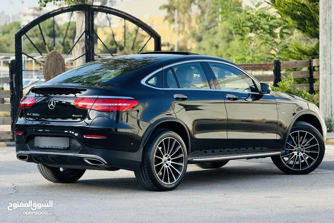 Mercedes benz GLC350e coupe 2018 فحص كامل كرت ابيض