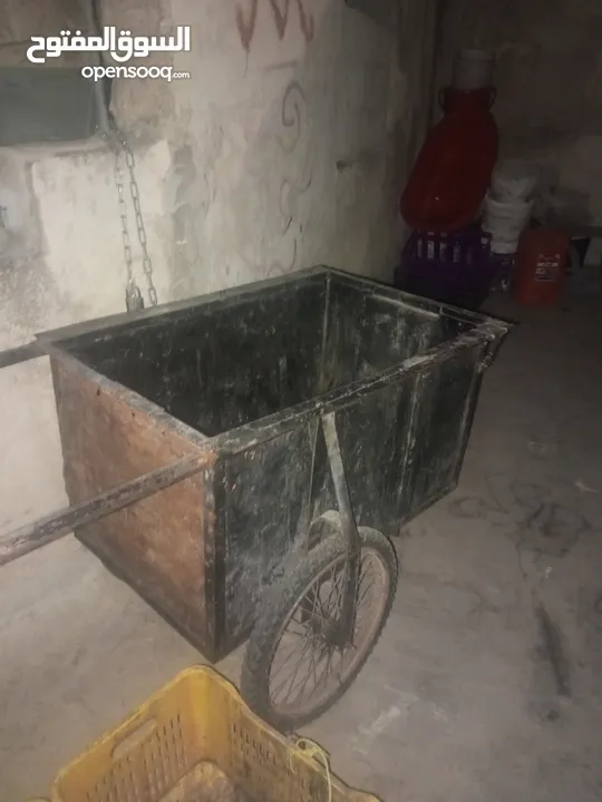 عرباية خضرة بحالة جيدة جدا للبيع