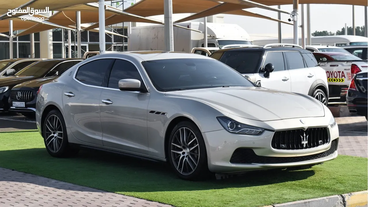 Maserati Ghibli 2014 Model - GCC - Sunroof