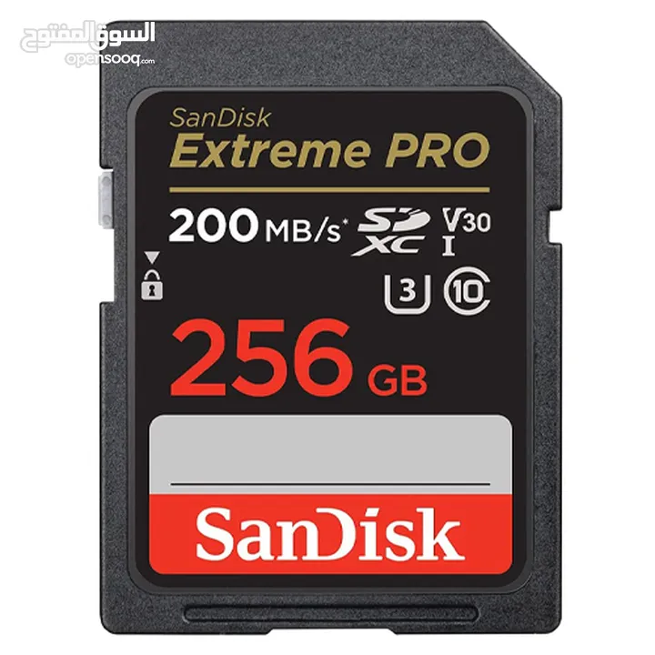 256GB SDXC SD Extreme Pro Memory Card
