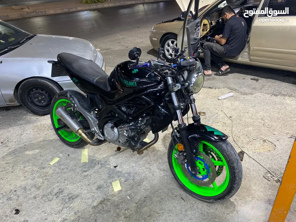 سوزوكي sv650 موديل 2013