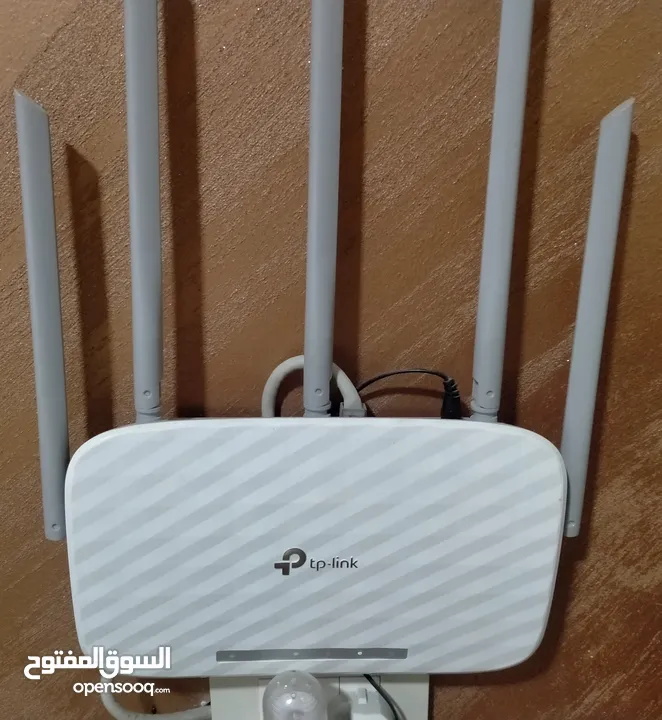 TP-Link archer C60 AC1350 dual band wireless router +  تي بي لينك - مقوي اشارة الانترنت اللاسلكي، 30
