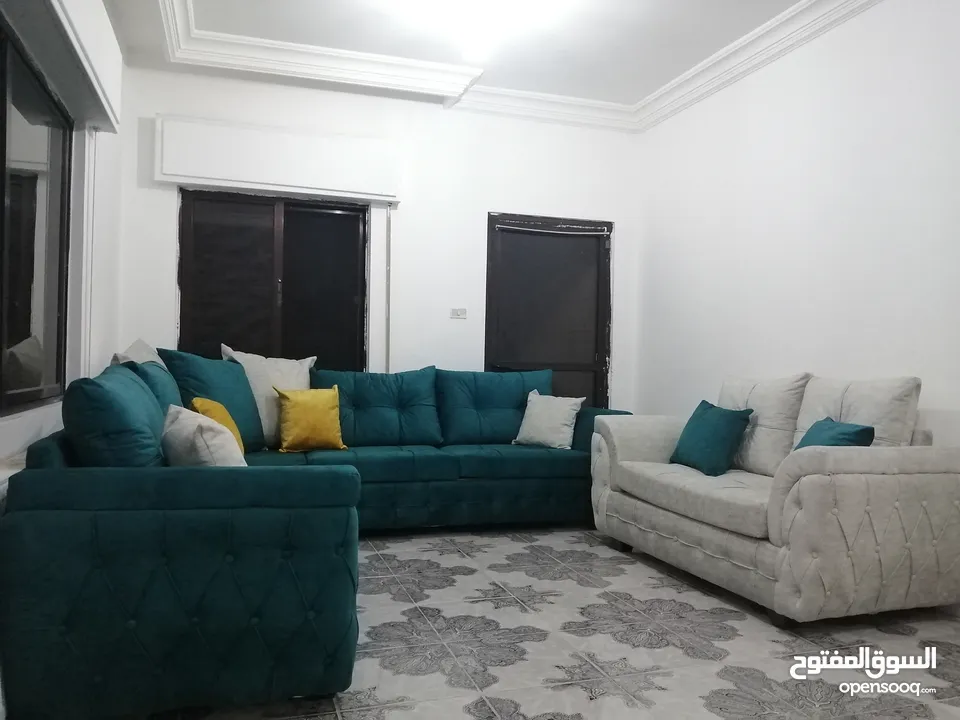طقم كورنر مع ثنائية 7 مقاعد
