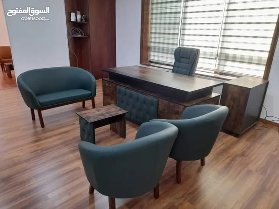 مكتب مدير بسعر المصنع شامل التوصيل والتركيب عمان زرقاء