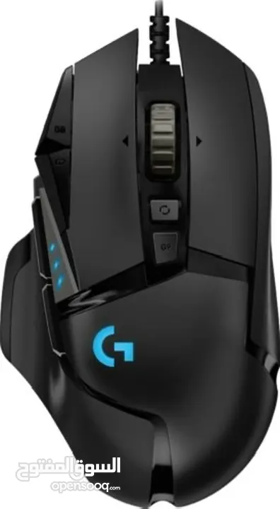 ماوس Logitech hero g502 and corsair