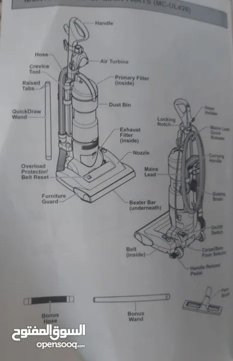 Panasonic vacuum cleaner