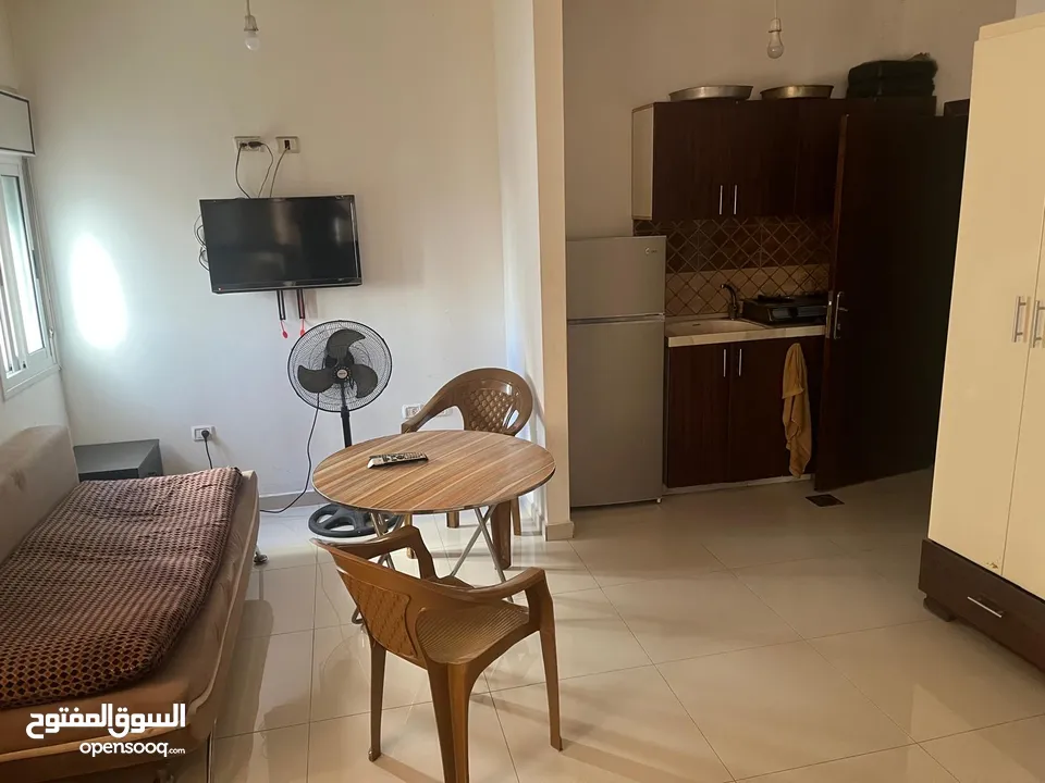 استديو مفروش للايجار عين منجد