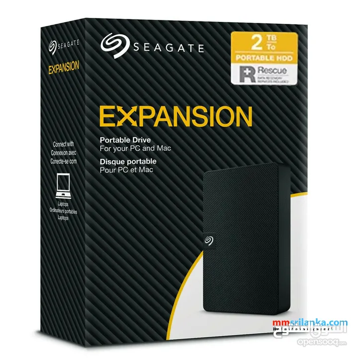 هاردسك خارجي Seagate Expansion Portable 2TB External Hard Drive HDD