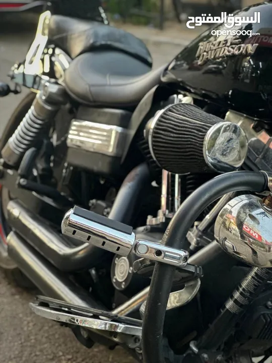 Harley Davidson Street bob 2011 1600CC للبيع المستعجل بداعي السفر