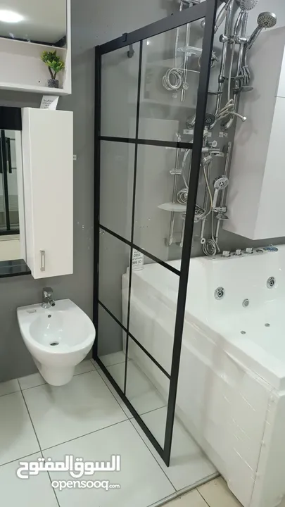 مغاسل بورسلان-جت شاور-قاطع شاور _ شور بوكس _ Shower enclosure