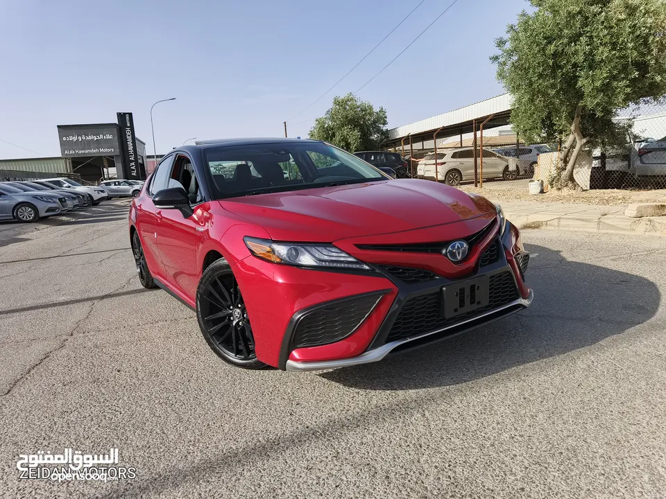 TOYOTA CAMRY 2021 XSE تويوتا كامري بلاك اديشن اكس اس ايفحص كامل مع فتحه
