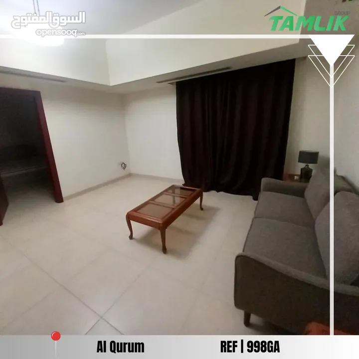 Cozy Furnished Apartment for sale or rent in Al Qurum REF 998GA