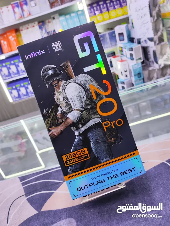 ابو 120 فريم وكالة موجود  INFINIX  GT 20 PRO جيجا 256 رام 24 معه كامل اغراضو الاصلية متوفر توصيل