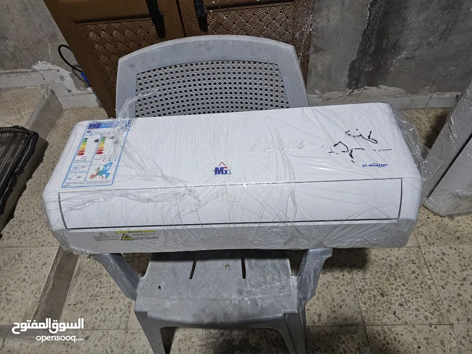 مكيف تي سي ال 1 طن مستعمل بحالة الوكاله سوبر اتفيرتير شامل توصيل وتركيب مجانا