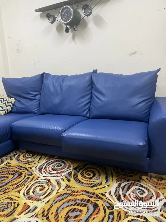 L shape lazy sofa