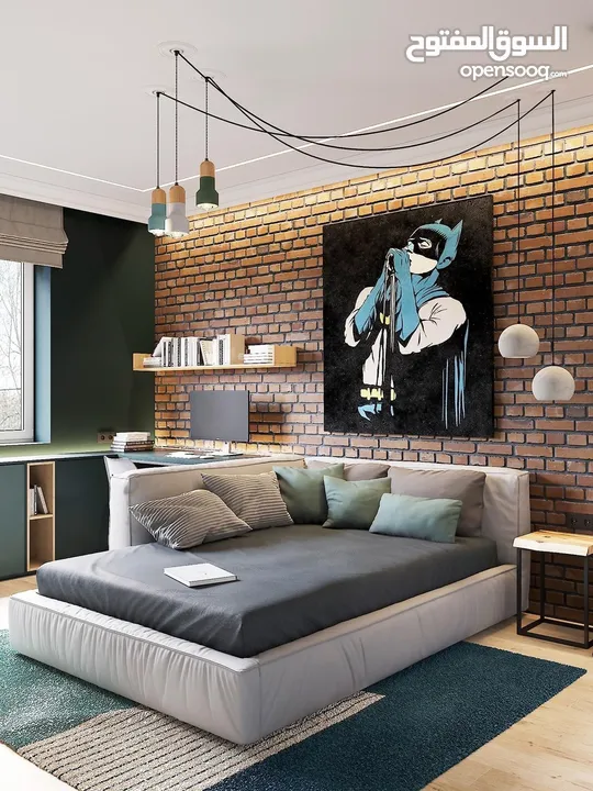 تصميم داخلي 3D وإشراف وتنفيذ