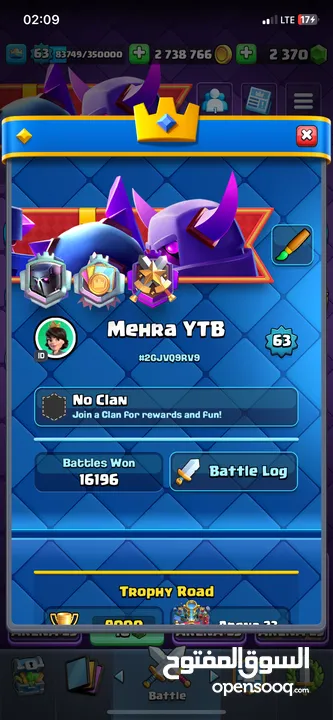 Clash Royal Max Account for sale##2GJVQ9RV9