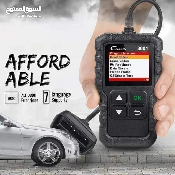 جهاز كشف اعطال السيارة الاصلي Launch CReader 3001 بسعر حصري ومنافس