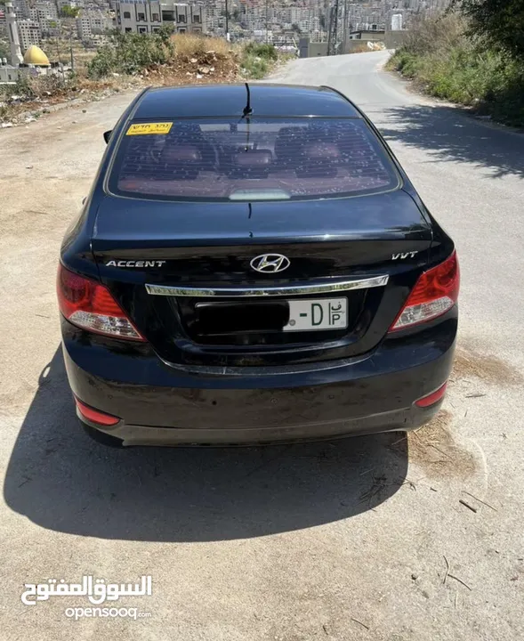 اكسنت 2014 ترخيص 2013 مطور 1400 اربعه غيار