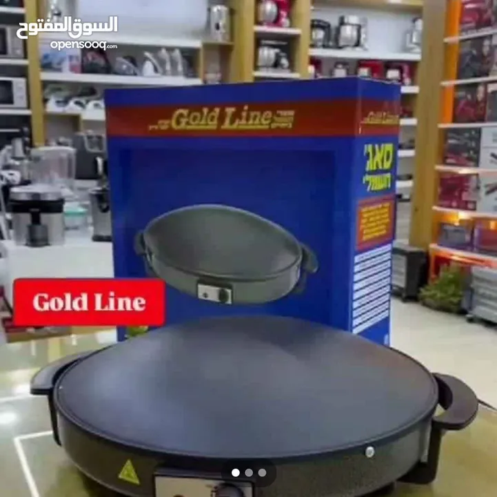 صاجية شراك وطابون Gold Line نظام يوفر توزيعا موحدًا للحرارة في جميع أنحاء منطقة التحضير.